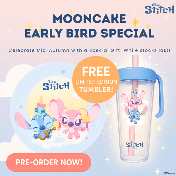 2025🥮[LIMITED EDITION] Disney Stitch Mooncake (6-in-1) + free bottle [Stitch 史迪奇月饼 +水瓶]