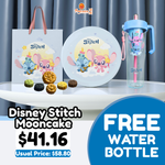 2025🥮[LIMITED EDITION] Disney Stitch Mooncake (6-in-1) + free bottle [Stitch 史迪奇月饼 +水瓶]