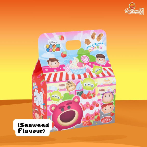 [5.5 MEGA SALES] Disney House-Box Biscuit 迪士尼屋形盒饼干 (160g) (3种口味：原味+紫菜+巧克力）