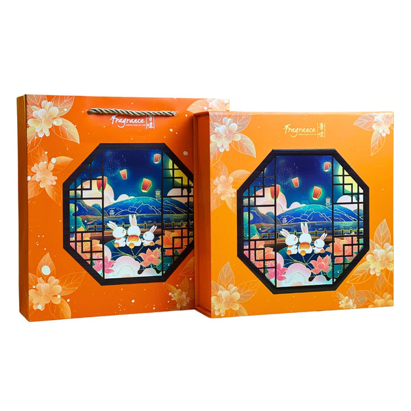 2025🥮Pure Lotus Mooncake (Double Yolk) 双黄莲容月饼