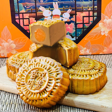 2025🥮Pure Lotus Mooncake (Double Yolk) 双黄莲容月饼