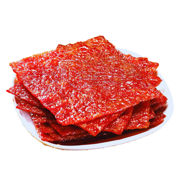 Freshly Grilled Pork with Chicken Bak Kwa (Perfect Pair Bak) 鸳鸯肉干【猪和鸡】(现烤)