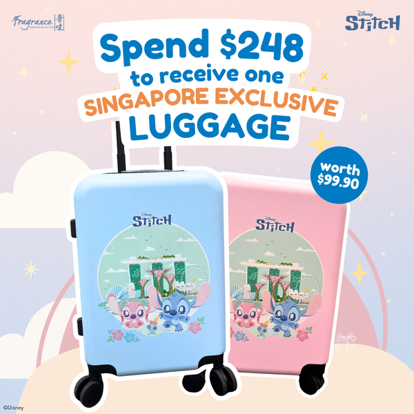 [2025 LIMITED EDITION] Disney Stitch-Themed Luggage - BLUE【2025限量版】史迪奇班行李箱 - 蓝色