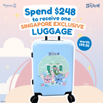 [2025 LIMITED EDITION] Disney Stitch-Themed Luggage - BLUE【2025限量版】史迪奇班行李箱 - 蓝色