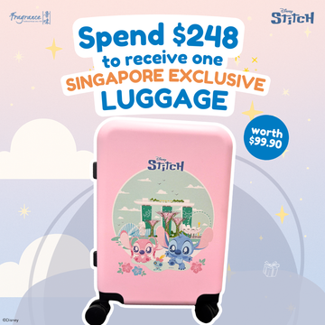 [2025 LIMITED EDITION] Disney Stitch-Themed Luggage - PINK【2025限量版】史迪奇班行李箱 - 粉红色