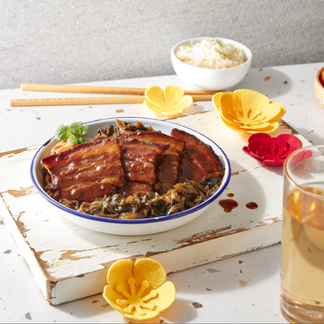 Braised Pork Belly with Preserved Vegetables 梅菜扣肉 (340g)