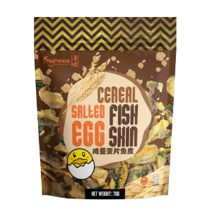BUY 1 GET 1 FREE Salted Egg Cereal Fish Skin (70g)  麦片咸蛋鱼皮