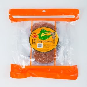 [BUY 1 FREE 1] Crocodile Bak Kwa (100g) Vacuum Packed - 鳄鱼肉干