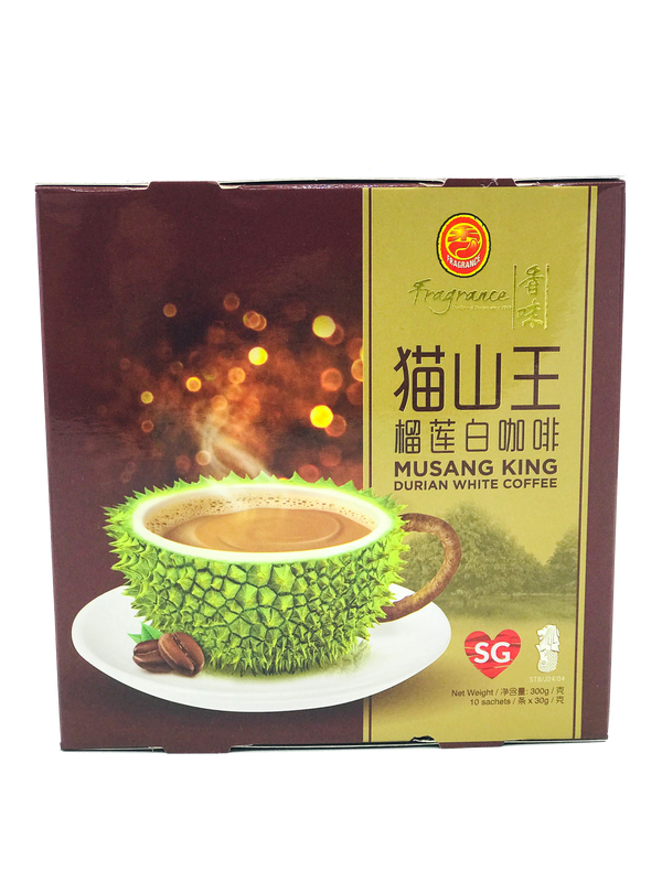 【BUY 1 GET 1 FREE】Musang King Durian White Coffee  猫山王榴莲白咖啡